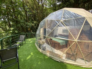 Honeymoon Tent, 1 King Bed, Terrace, Mountain View | 1 bedroom, premium bedding, minibar, in-room safe - Way To Heaven Glaming (Monteverde)