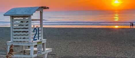 Platja a a prop i gandules de platja