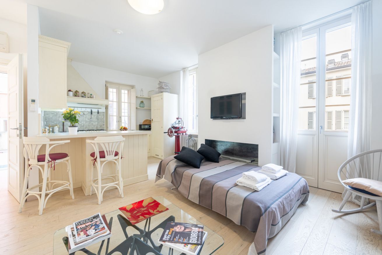 1 Schlafzimmer, Schreibtisch, Bügeleisen/Bügelbrett, WLAN