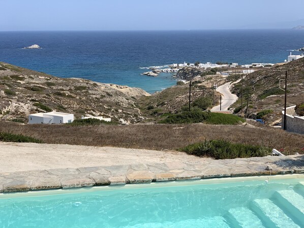 Piscina externa, piscina aquecida