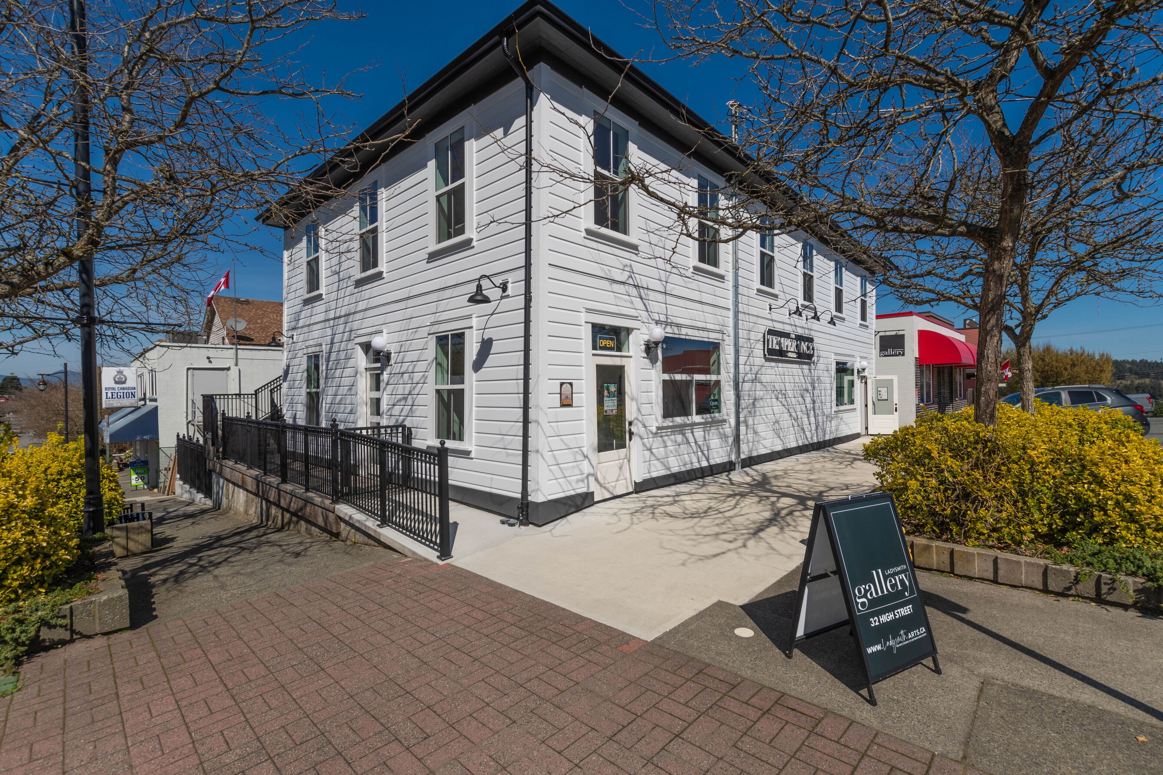 Façade de l’hébergement