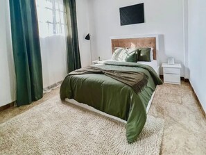 1 bedroom, iron/ironing board, WiFi, bed sheets - Spacious one bedroom furnished apartment in Accra. (Accra)