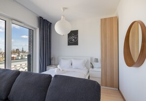 Iron/ironing board, WiFi, bed sheets - Langiewicza Deluxe Apartment (Szczecin)