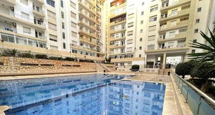 Appartement Chic et Confortable Sécurisé Avec Piscine