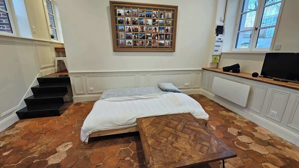 1 室のベッドルーム、旅行用ベビーベッド、WiFi、ベッドシーツ