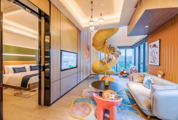 Signature Duplex, City View | Living area - MUSTEL Hotel Guangzhou Nansha (Guangzhou)