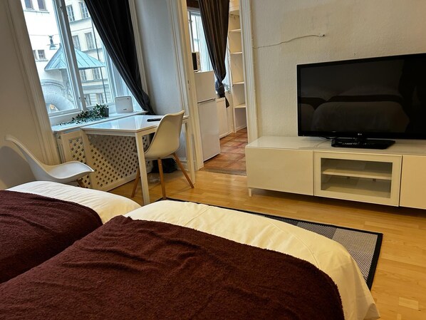 1 bedroom, WiFi, bed sheets - Captivating 1-Bed Apartment in Stockholm (Stockholm)