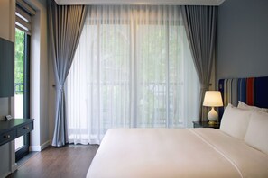 Studio Suite | Premium bedding, minibar, in-room safe, desk