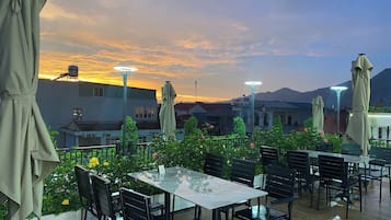 Terrasse sur le toit