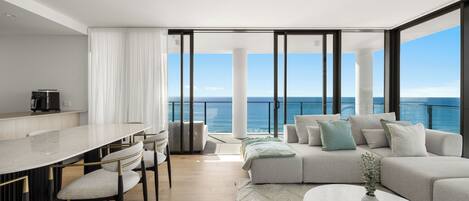 45-inch Smart TV with cable channels