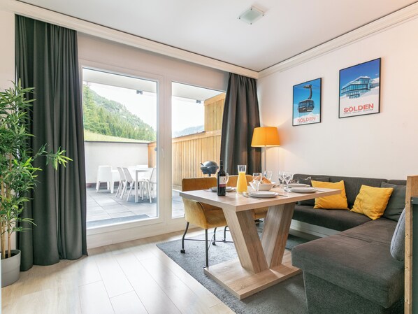 Dining - Cozy apartment in Zwieselstein with garden (Zwieselstein)