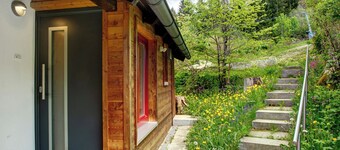 Holiday Home 'Berghütte Waldhäuser' with Mountain View, Private Terrace & Wi-Fi