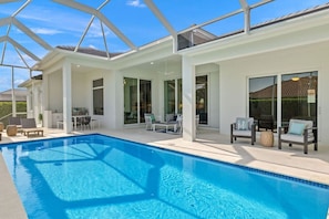 Opvarmet pool