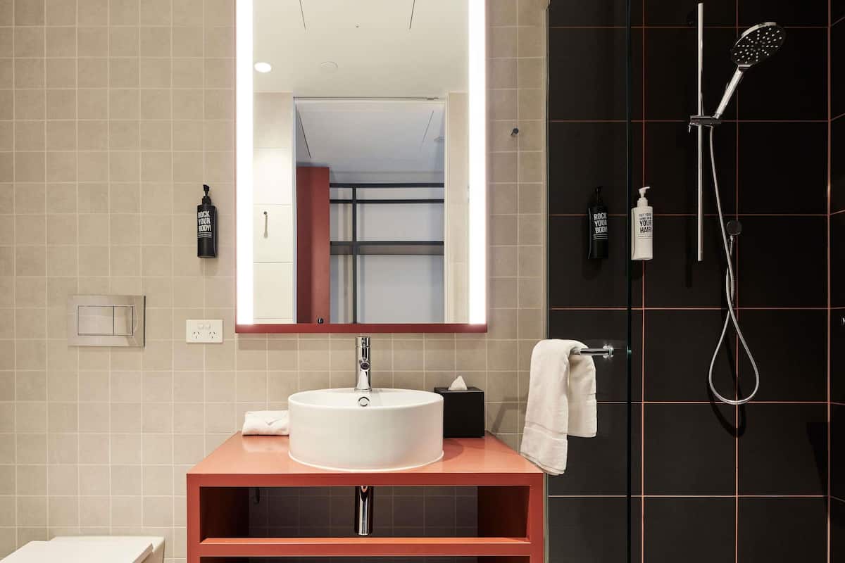 In-room safe, desk, laptop workspace, blackout curtains