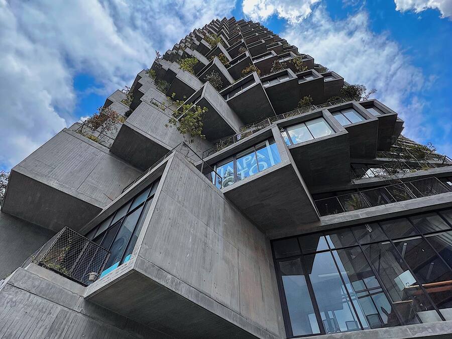 Fachada de la propiedad