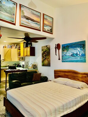 1 室のベッドルーム、WiFi、ベッドシーツ