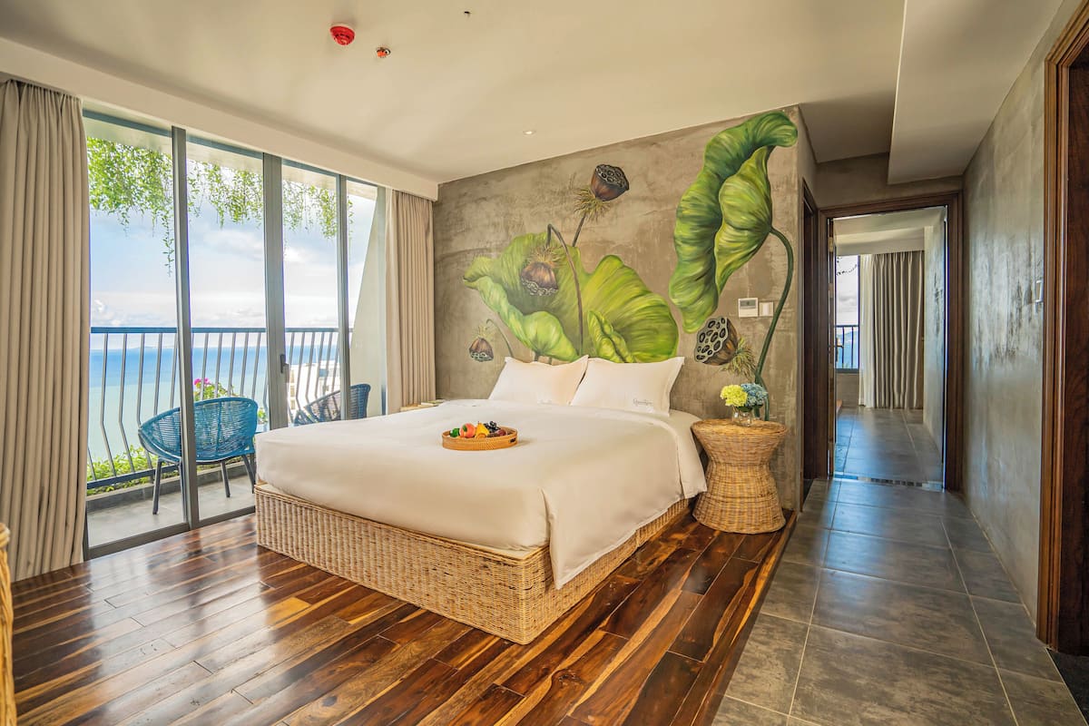Wild Sunflower Breeze - 3 bedrooms | 埃及棉床單、高級寢具、迷你吧贈品、房內夾萬