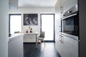 Private kitchen - Blauer Stein Apartments WH3 (Pulheim)
