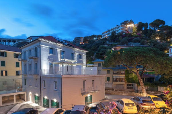 Fachada de la propiedad