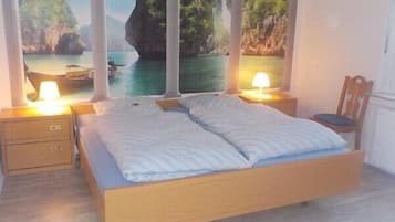 4 chambres, draps fournis