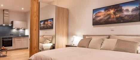 1 Schlafzimmer, Bügeleisen/Bügelbrett, Internetzugang, Bettwäsche