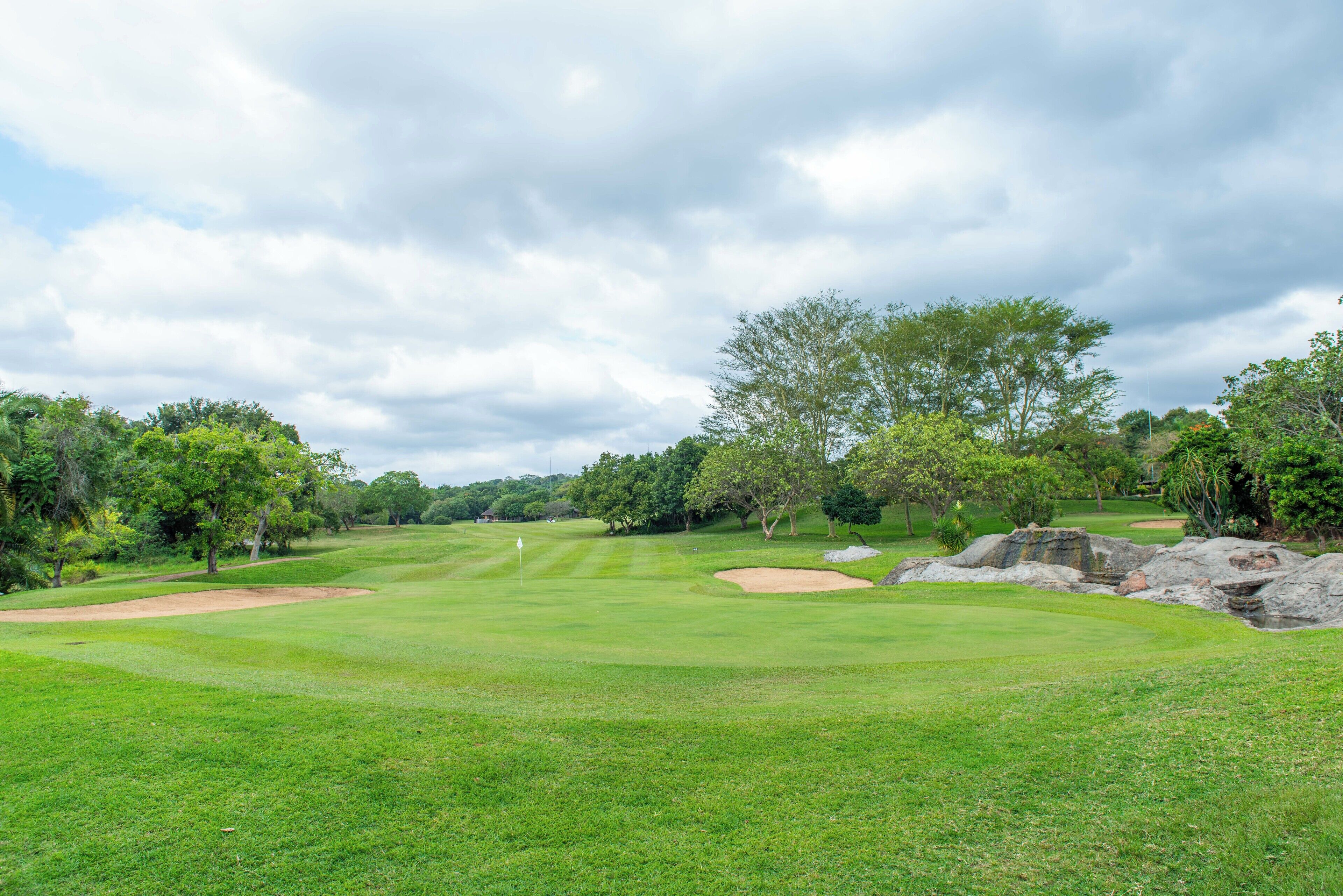 高尔夫球场景观