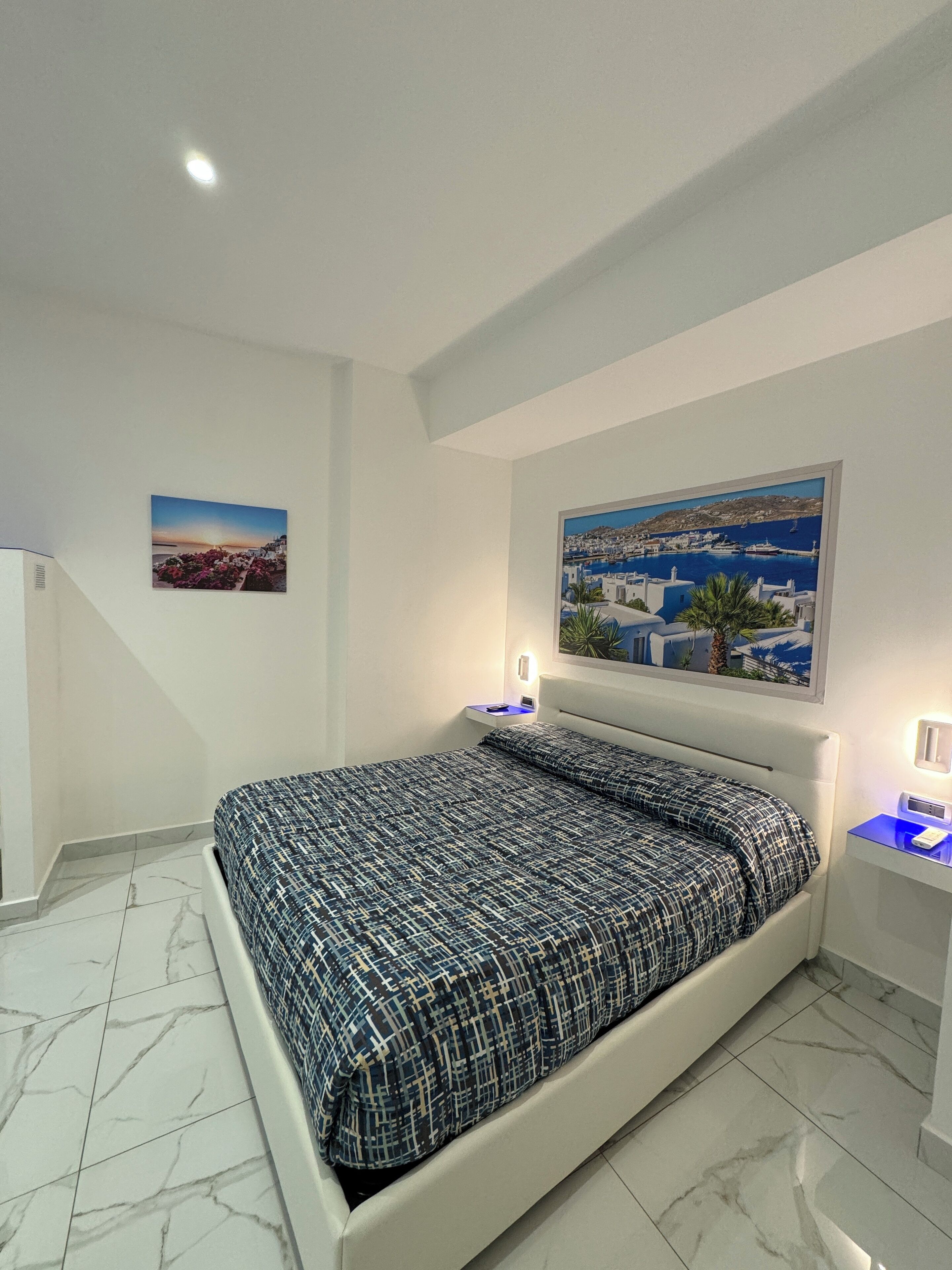 Mykonos room | Premium bedding, down comforters, minibar, free WiFi