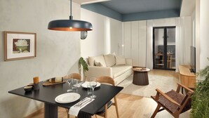 Living area - Aionion Residences by K&K - Thalia Residence (Athina)