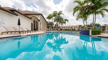 Una piscina climatizada