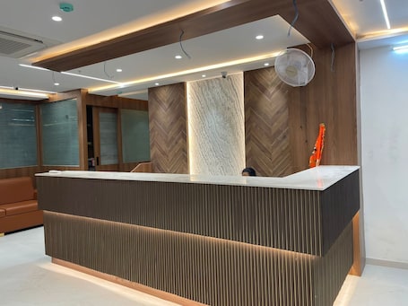 Reception. Hotel Narmada Residency