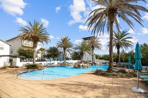 Beheizter Pool