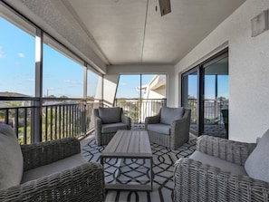 Property grounds - Stunning Ocean-View Condo | Steps to Pool & Beach | Perfect for Families & (St. Augustine Beach)