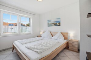 2 makuuhuonetta, vauvan matkasänky, ilmainen Wi-Fi