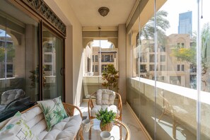 Appartement Élite, balcon, vue ville | Balcon