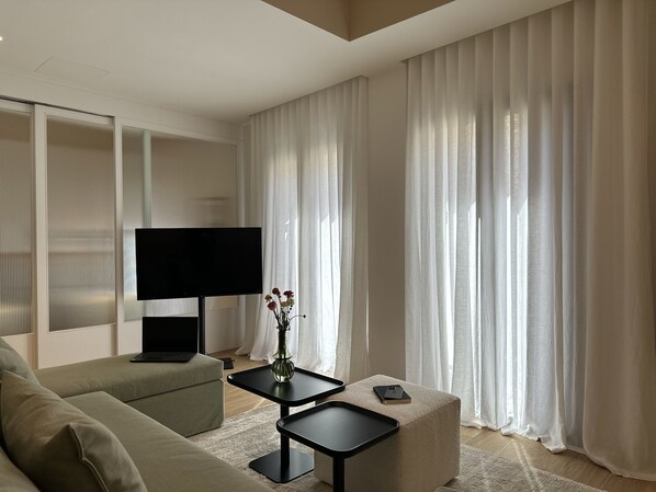 Living area - Aionion Residences by K&K - Neda Residence (Athina)