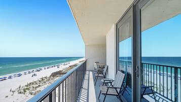 Signature Condo, 2 Bedrooms, Balcony, Beach View | Balcony