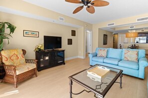 TV - Bask in Oceanfront Splendor: 3 Bdrm Condo (North Myrtle Beach)