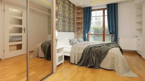 Unclassified image, 1 of 22, button - Elegant Apartment in Wola | Terrace from Two Rooms (Warszawa)