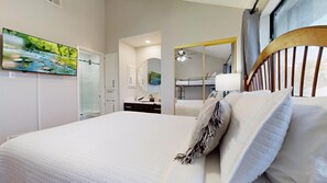 2 habitaciones, tabla de planchar con plancha y wifi gratis 