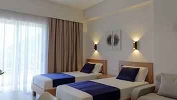 Hypo-allergenic bedding, soundproofing, free WiFi