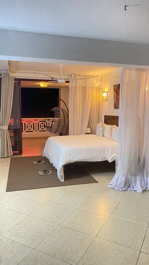 2 bedrooms, iron/ironing board, travel crib, WiFi