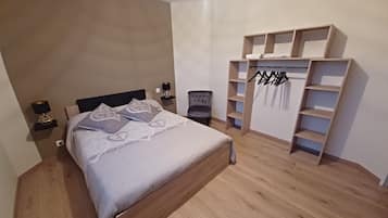 1 slaapkamer, reisbedje, gratis wifi, beddengoed