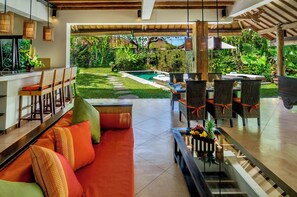 Hevea Villa 3 Bedroom DeLuxe | Living area | Smart TV