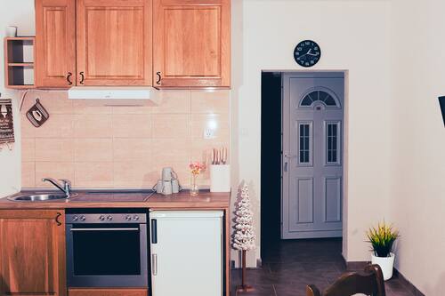 Apartment (One Bedroom apartment with Terrace an) | Private kitchenette | Fridge