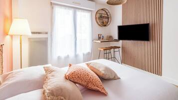 Accès Internet, draps fournis