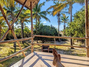 Family Villa, Partial Ocean View | Terrace/patio - Morrumbene Beach Resort (Morrumbene)