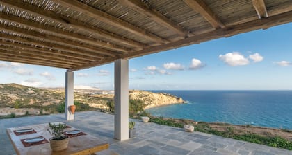 2-Bedroom House in Milos with Unforgettable Aegean Sea Views