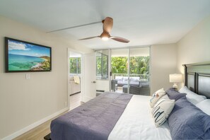 2 bedrooms, iron/ironing board, free WiFi, bed sheets - Spacious Remodeled Across from Kamaole 3 Beach (Kihei)