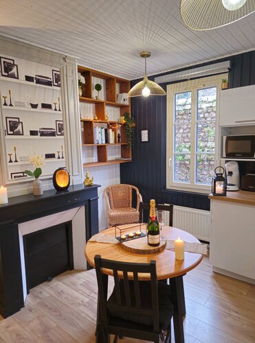 L'or Noir - Studio Cosy sur les Quais de St Valery en Caux