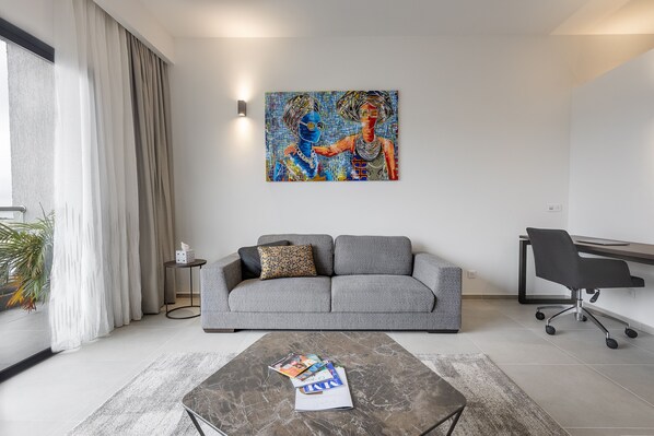 Departamento superior | Área de sala de estar | Smart TV, Netflix y servicios de streaming